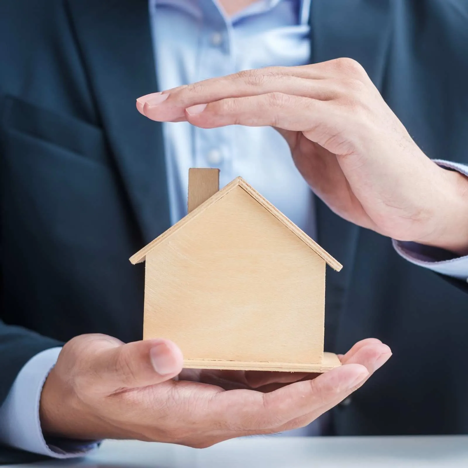 Family reviewing home insurance plan